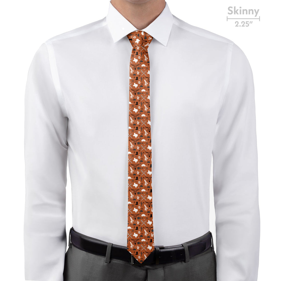 Texas State Heritage Necktie - Skinny - Knotty Tie Co.