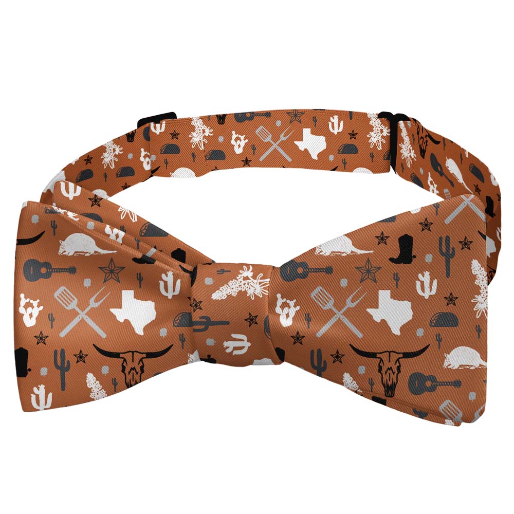 Texas State Heritage Bow Tie - Self Tie Bow Tie - Knotty Tie Co.
