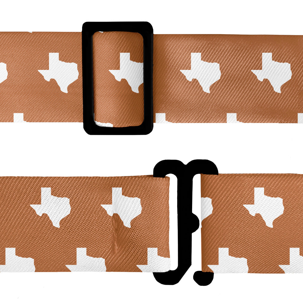 Texas State Outline Bow Tie - Bow Tie Hardware - Knotty Tie Co.