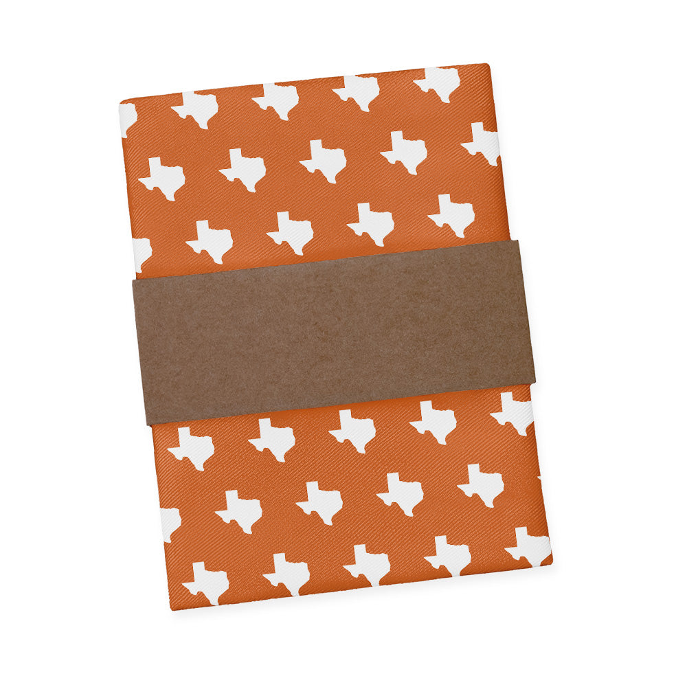 Texas State Outline Pocket Square - Packaging - Knotty Tie Co.