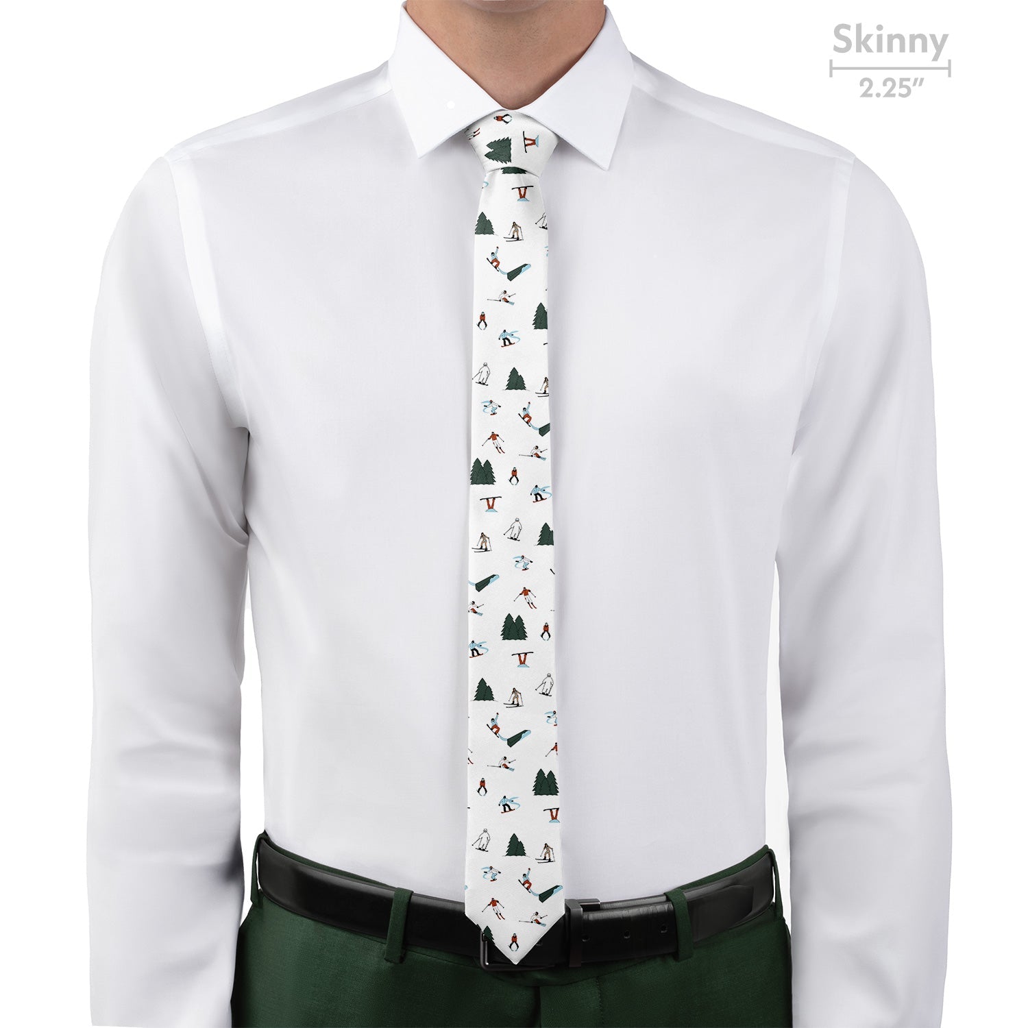 The Slopes Necktie - Skinny - Knotty Tie Co.