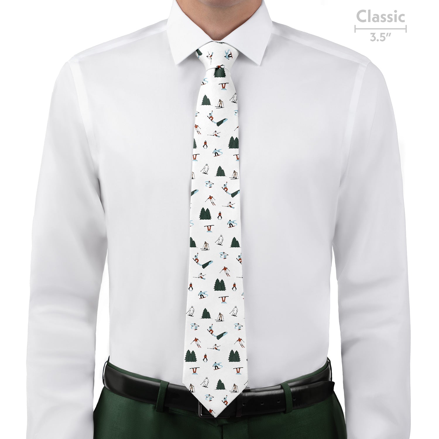 The Slopes Necktie - Classic - Knotty Tie Co.