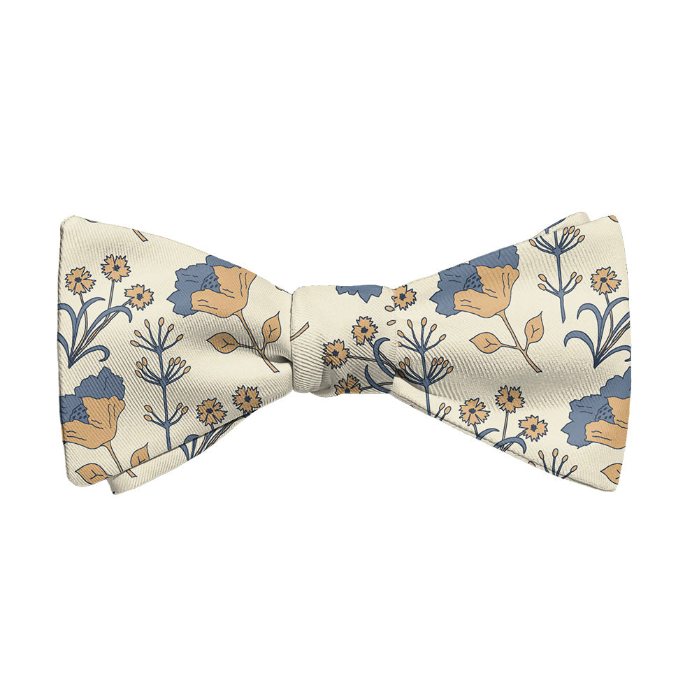 The Lyn Floral Bow Tie - Adult Standard Self-Tie 14-18" -  - Knotty Tie Co.