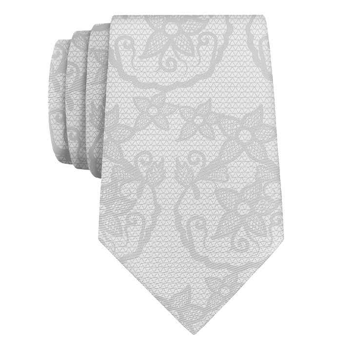 Threadwork Floral Necktie