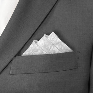 Threadwork Floral Pocket Square