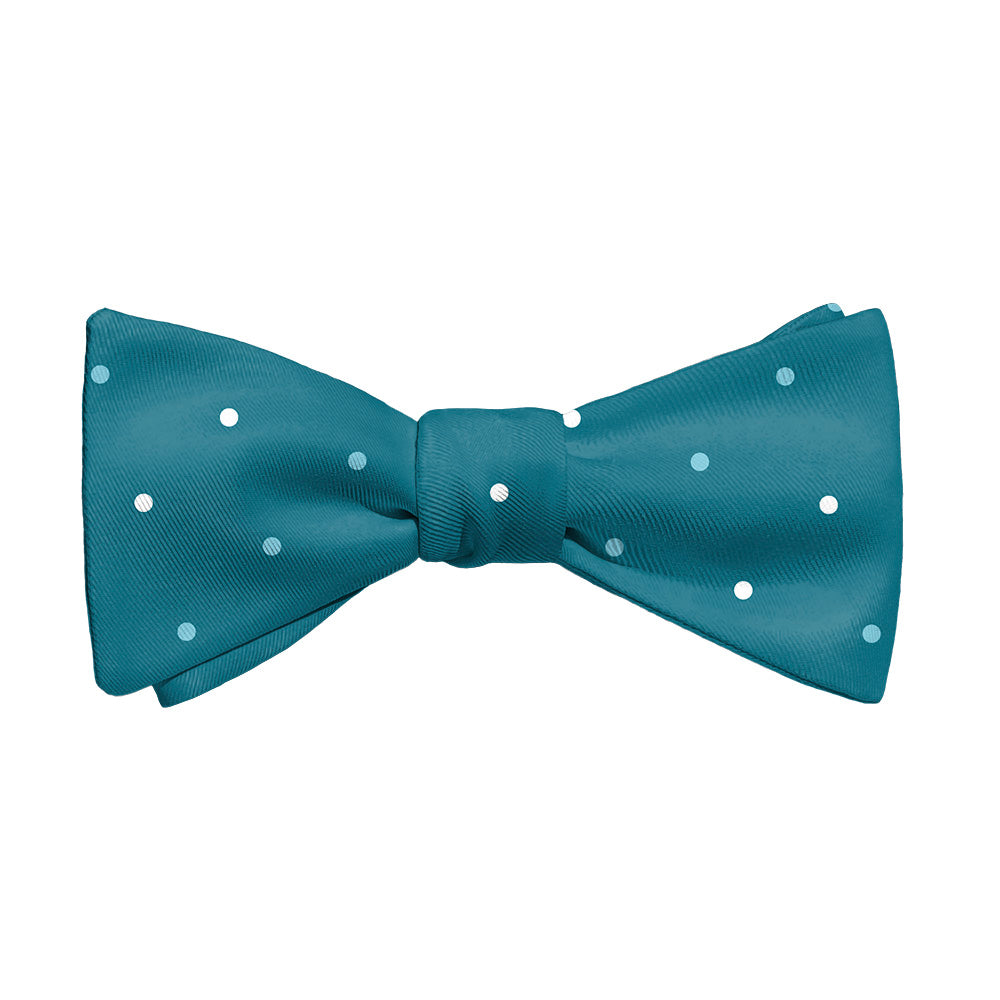 Three Color Denver Dots Bow Tie - Adult Standard Self-Tie 14-18" -  - Knotty Tie Co.