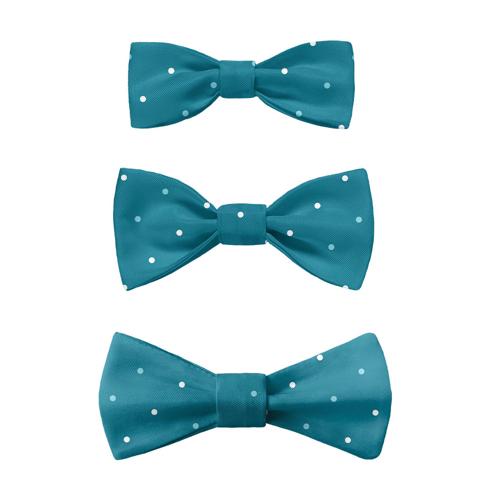 Three Color Denver Dots Bow Tie -  -  - Knotty Tie Co.