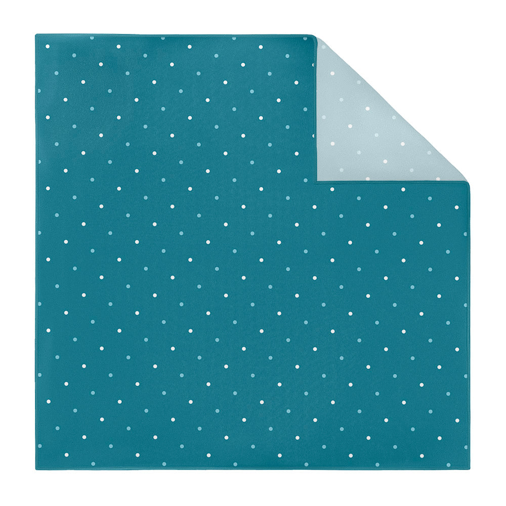 Three Color Denver Dots Pocket Square - Printed - Knotty Tie Co.