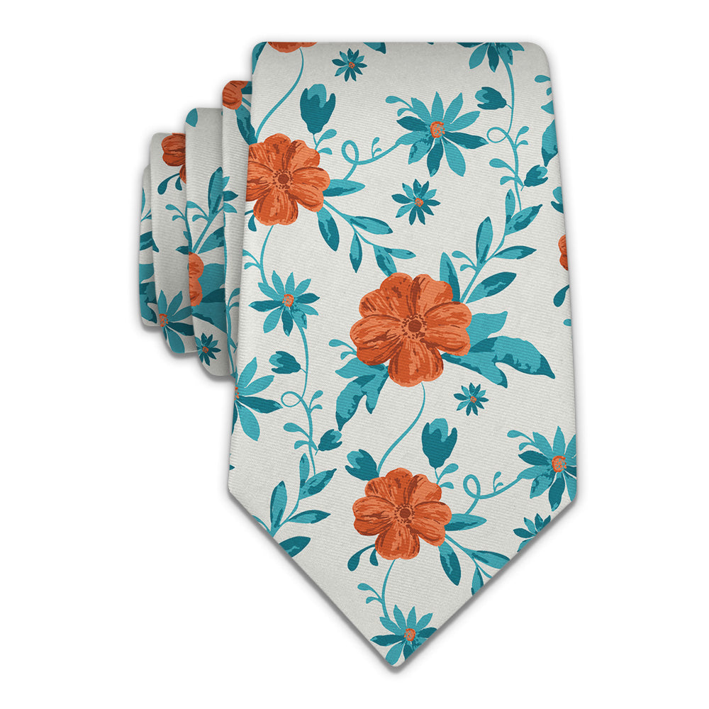 Impatiens Floral Necktie - Knotty 2.75" -  - Knotty Tie Co.