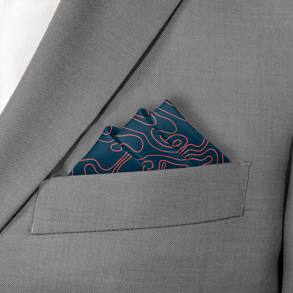 Topographic 1 Logo Pocket Square