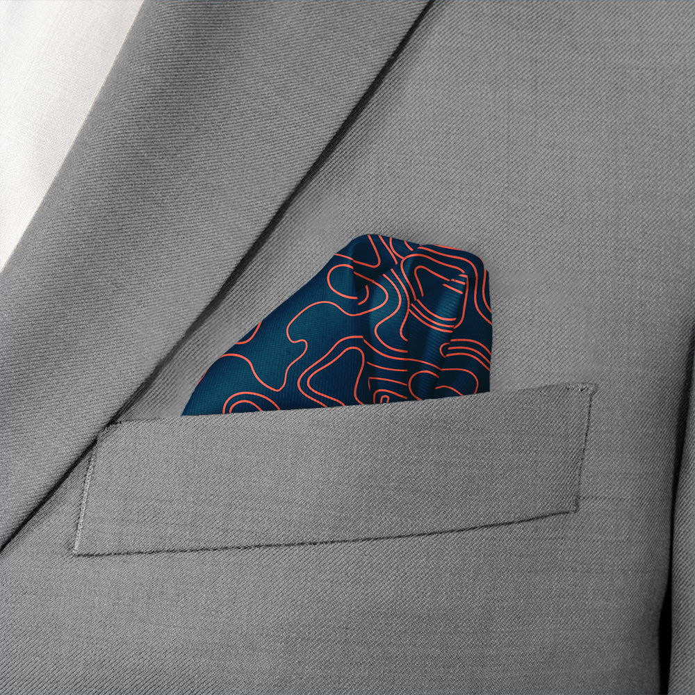 Topographic 1 Logo Pocket Square