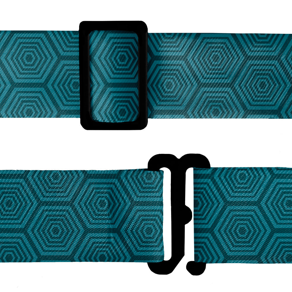 Tortoiseshell Geometric Bow Tie - Bow Tie Hardware - Knotty Tie Co.