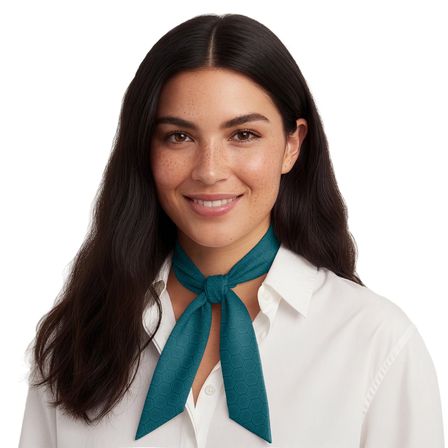 Tortoise Shell Hair Scarf - Neck Scarves - Knotty Tie Co.