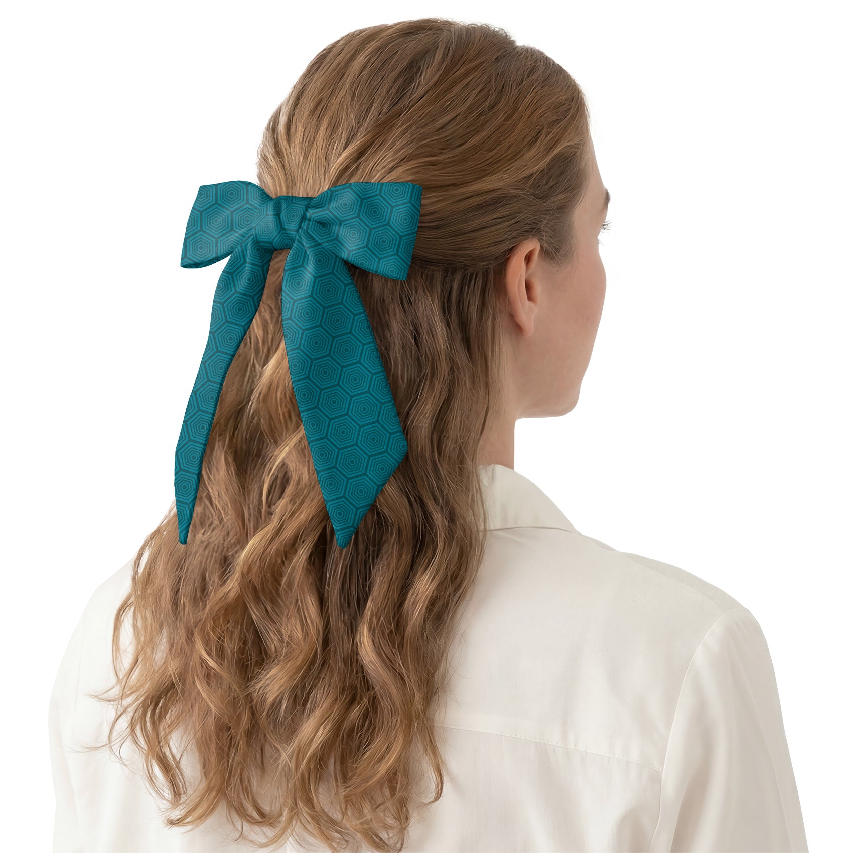 Tortoise Shell Hair Scarf - Hair Scarf - Knotty Tie Co.