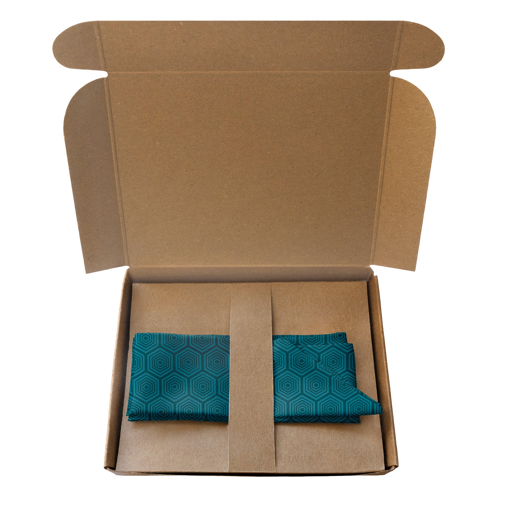 Tortoise Shell Hair Scarf - Packaging - Knotty Tie Co.