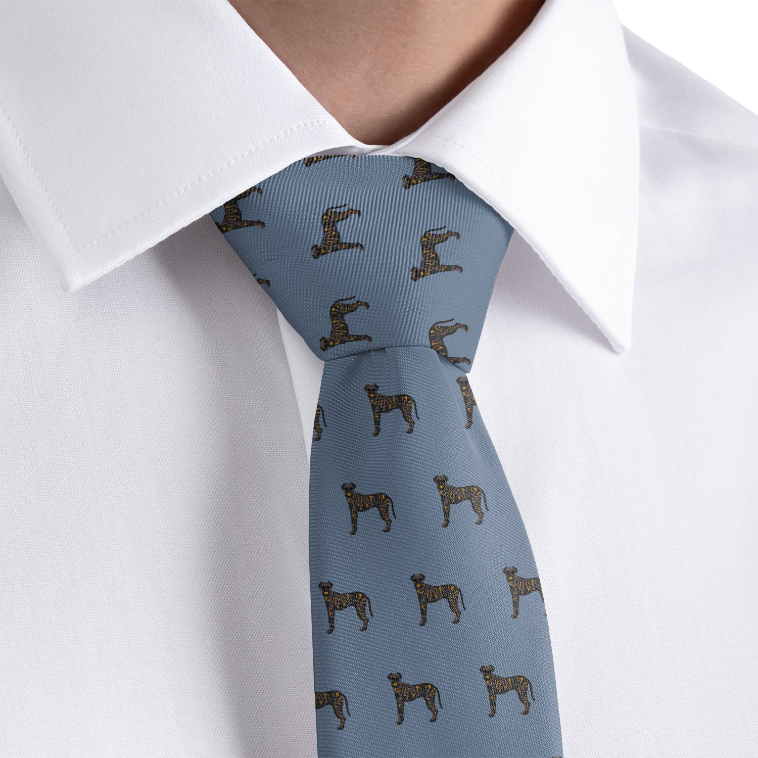 Treeing Tennessee Brindle Necktie - Dress Shirt - Knotty Tie Co.