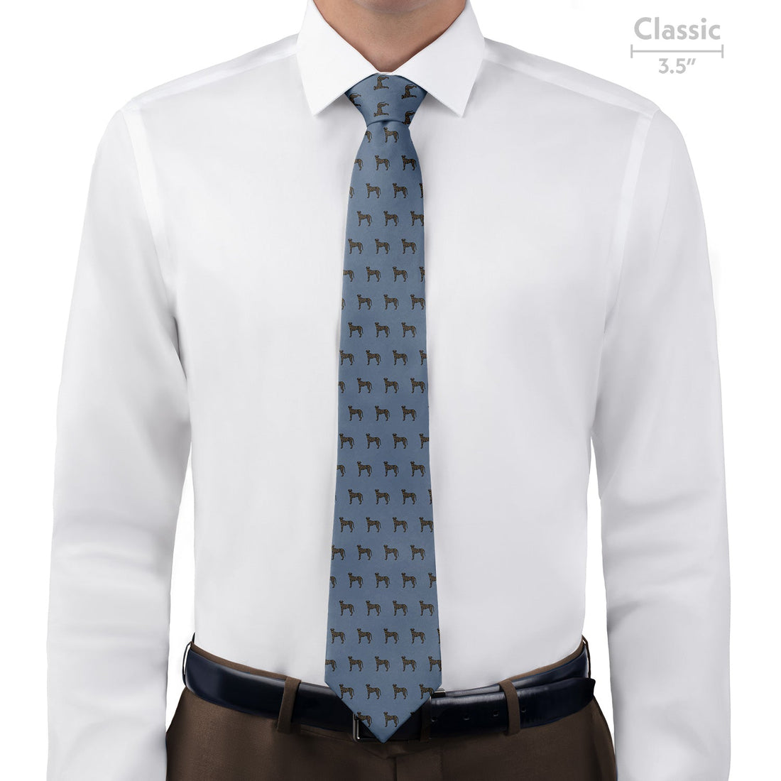 Treeing Tennessee Brindle Necktie - Classic - Knotty Tie Co.