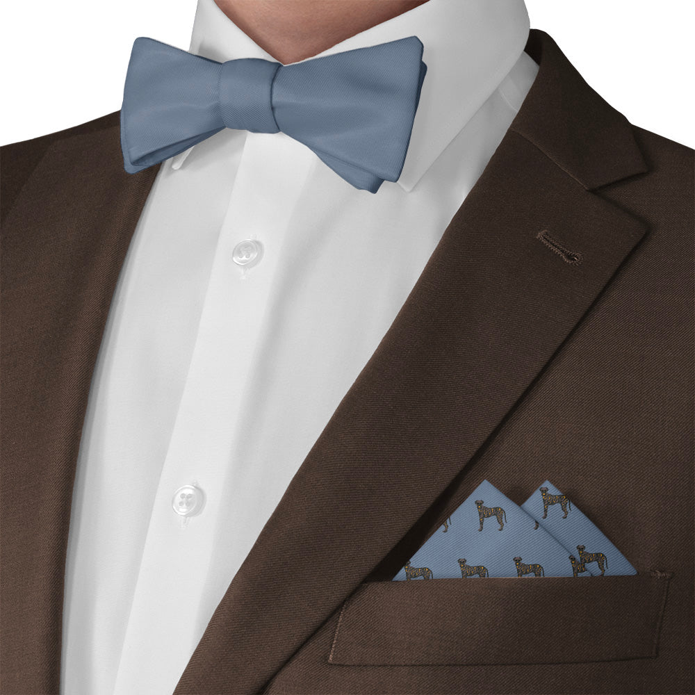 Treeing Tennessee Brindle Pocket Square - Matching Bow Tie - Knotty Tie Co.
