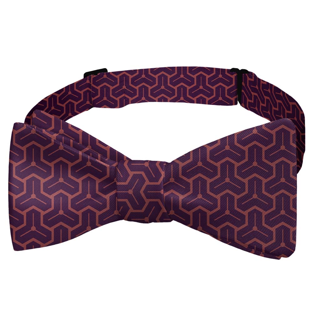 Triad Geo Bow Tie - Self Tie Bow Tie - Knotty Tie Co.