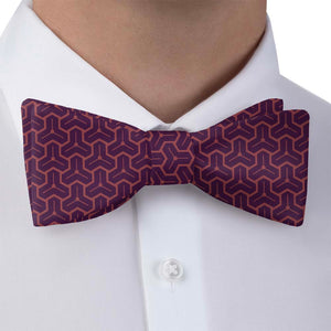 Triad Geo Bow Tie - Bow Tie with Dress Shirt - Knotty Tie Co.