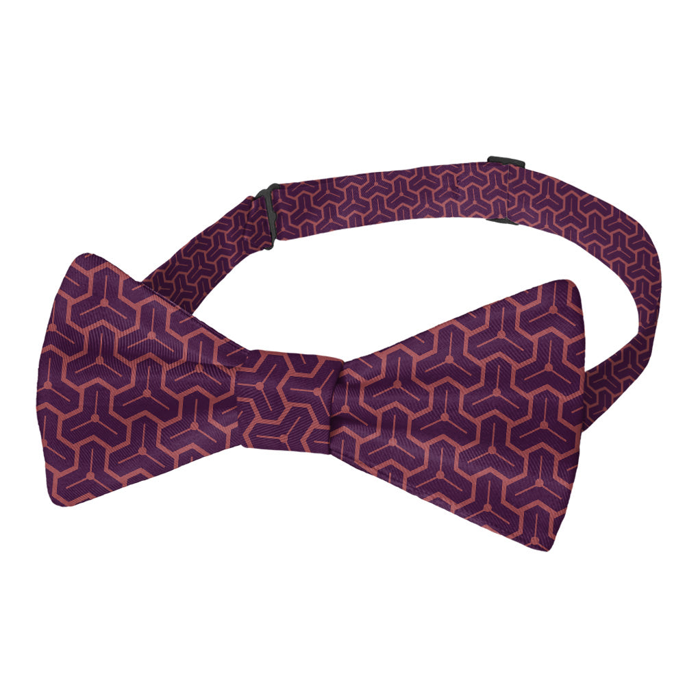 Triad Geo Bow Tie - Pre-Tied Bow Tie - Knotty Tie Co.