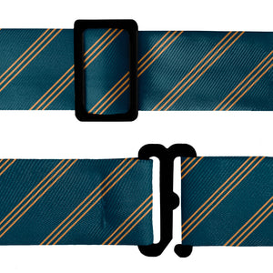 Trident Stripe Bow Tie - Bow Tie Hardware - Knotty Tie Co.