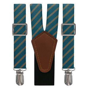 Trident Stripe Suspenders - Main View - Knotty Tie Co.