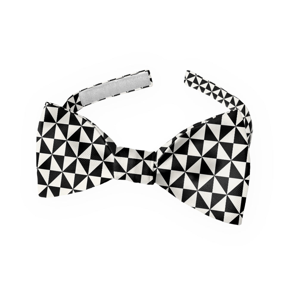 Trokut Checkered Bow Tie - Kids Pre-Tied 9.5-12.5" -  - Knotty Tie Co.