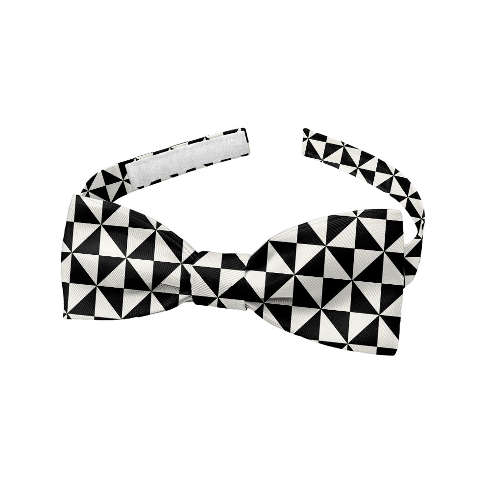Trokut Checkered Bow Tie - Baby Pre-Tied 9.5-12.5" -  - Knotty Tie Co.