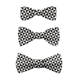 Trokut Checkered Bow Tie -  -  - Knotty Tie Co.