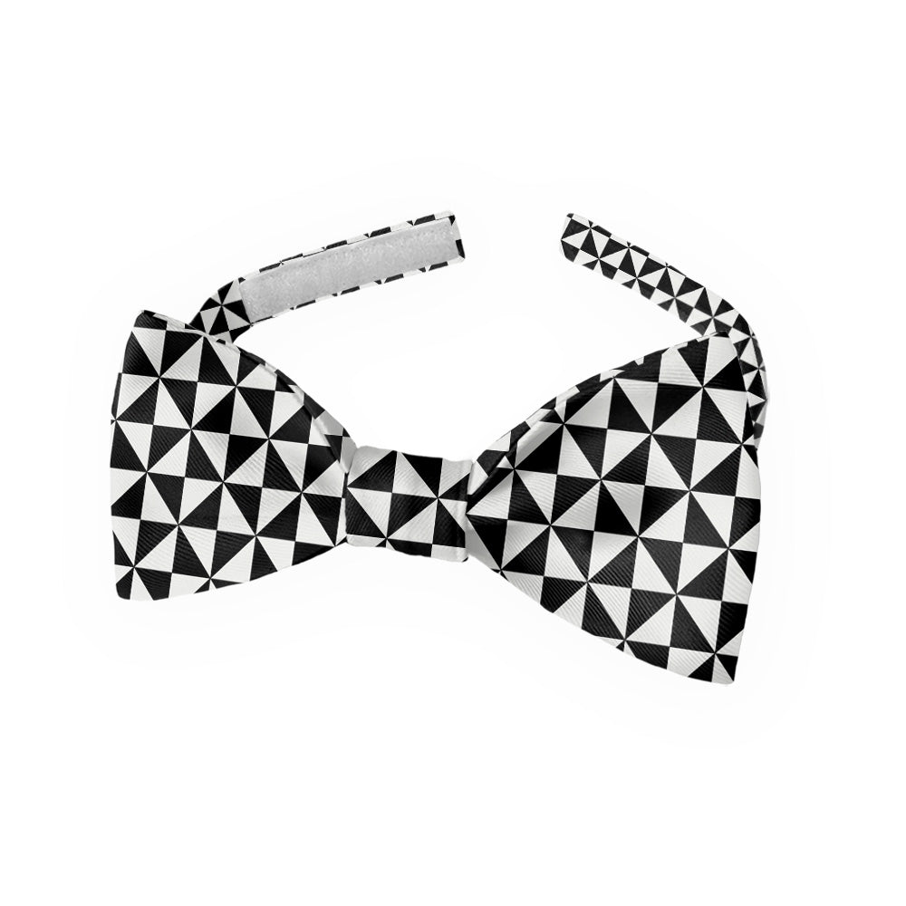 Trokut Checkered Bow Tie - Kids Bow TIe - Knotty Tie Co.