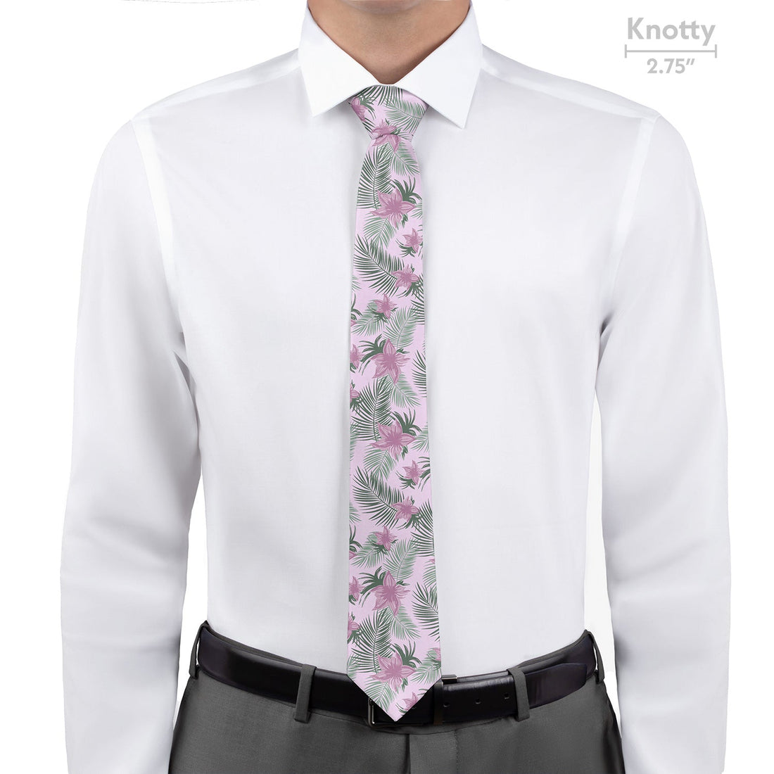 Tropical Blooms Necktie - Knotty - Knotty Tie Co.
