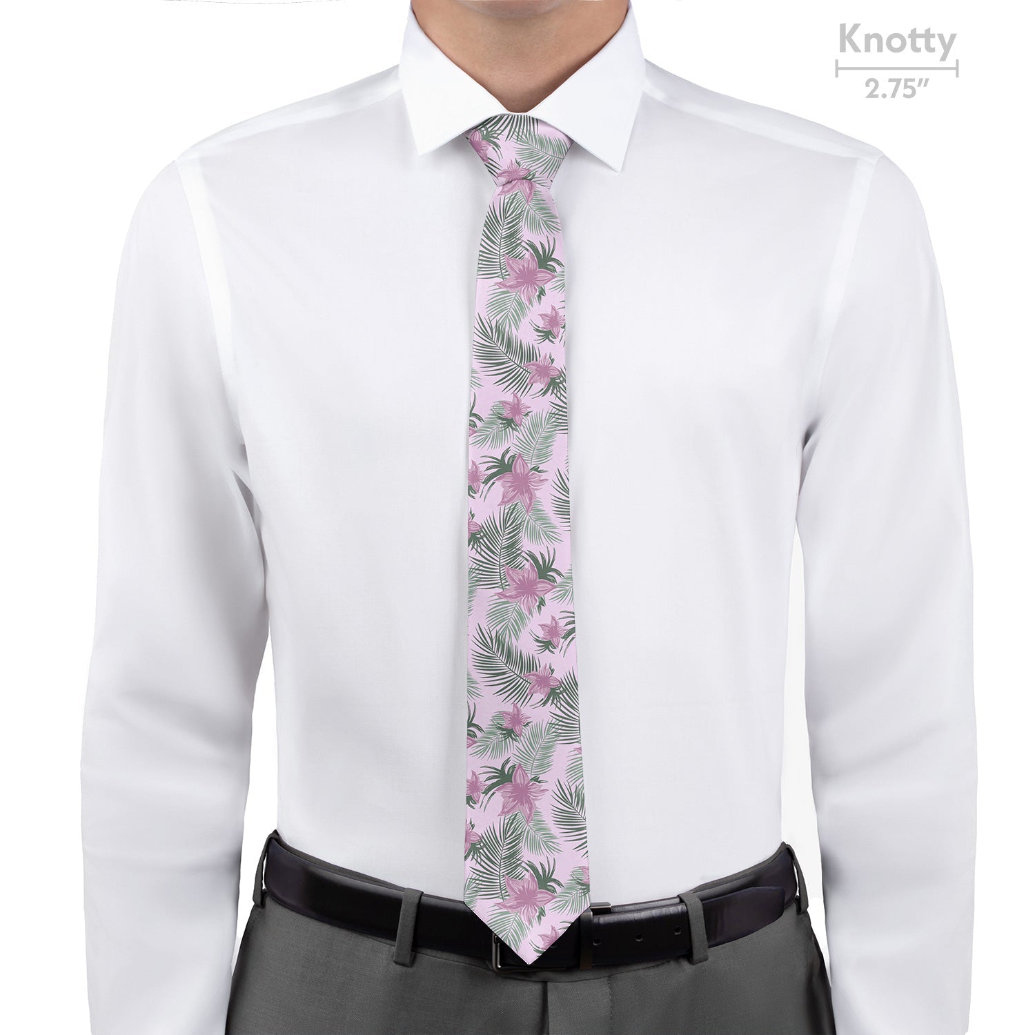 Tropical Blooms Necktie - Knotty - Knotty Tie Co.