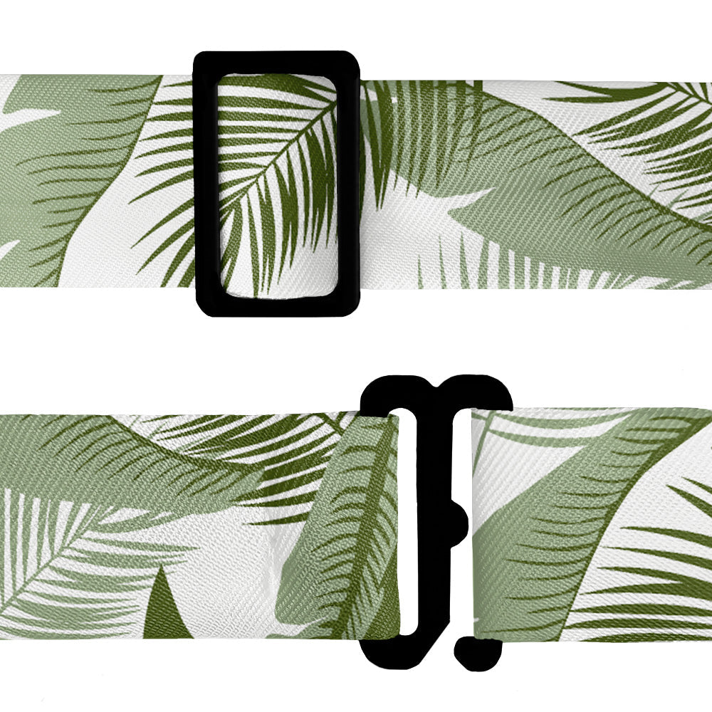 Tropical Leaves Bow Tie - Bow Tie Hardware - Knotty Tie Co.
