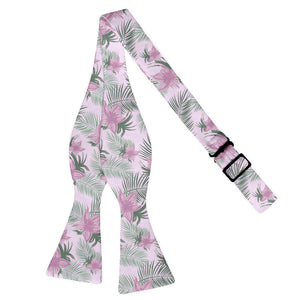 Tropical Blooms Bow Tie - Adult Extra-Long Self-Tie 18-21" -  - Knotty Tie Co.