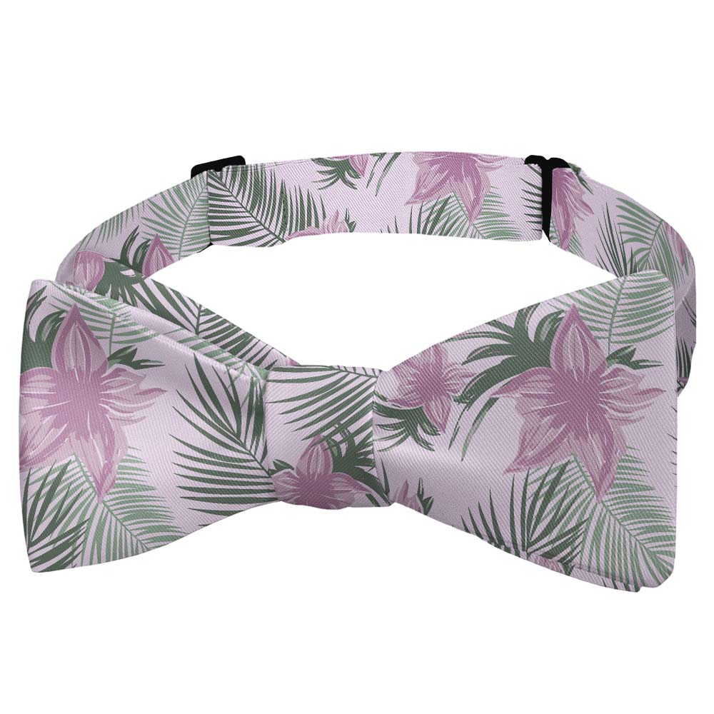 Tropical Blooms Bow Tie - Self Tie Bow Tie - Knotty Tie Co.