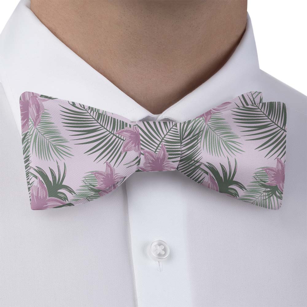 Tropical Blooms Bow Tie - Bow Tie with Dress Shirt - Knotty Tie Co.