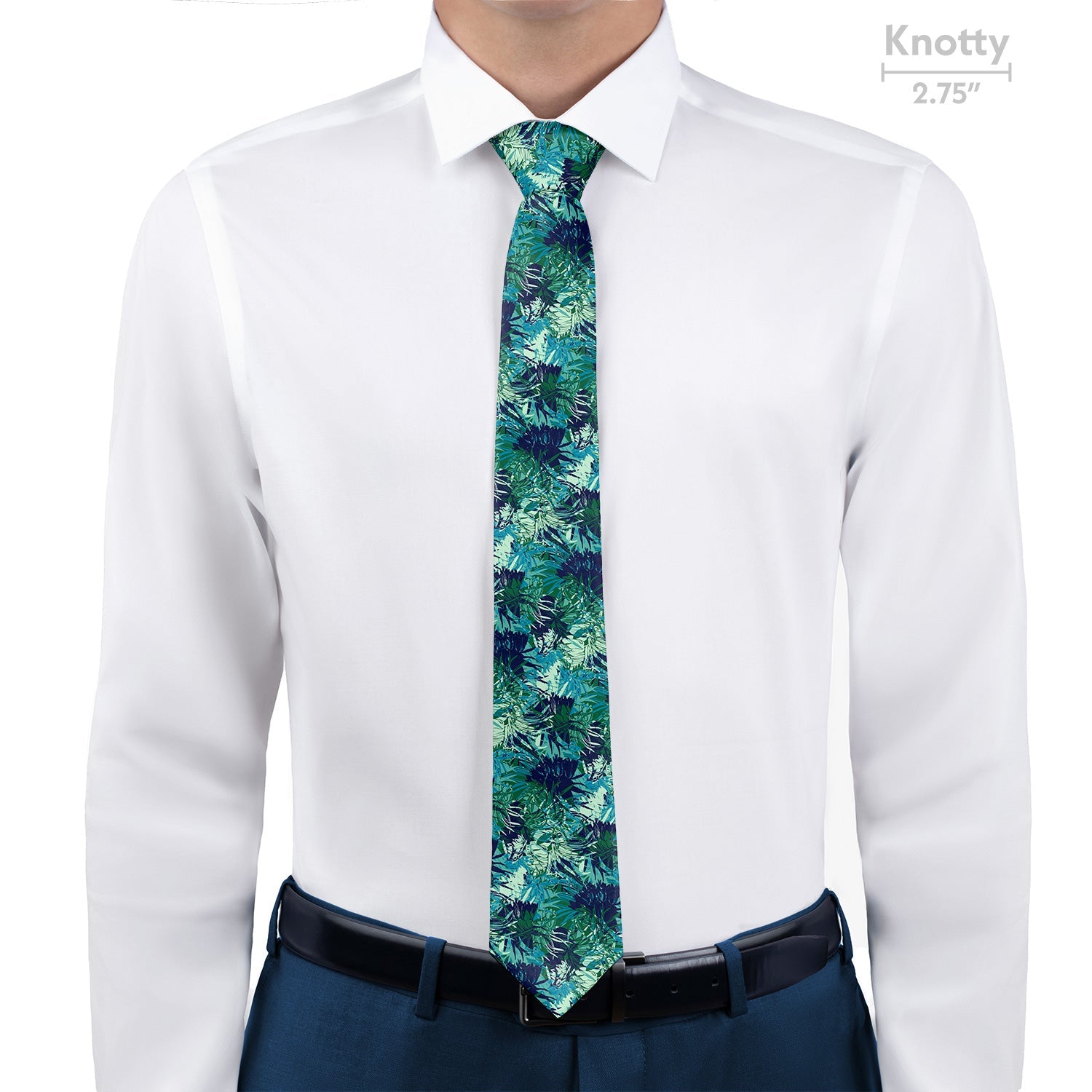 Tropics Floral Necktie - Knotty - Knotty Tie Co.