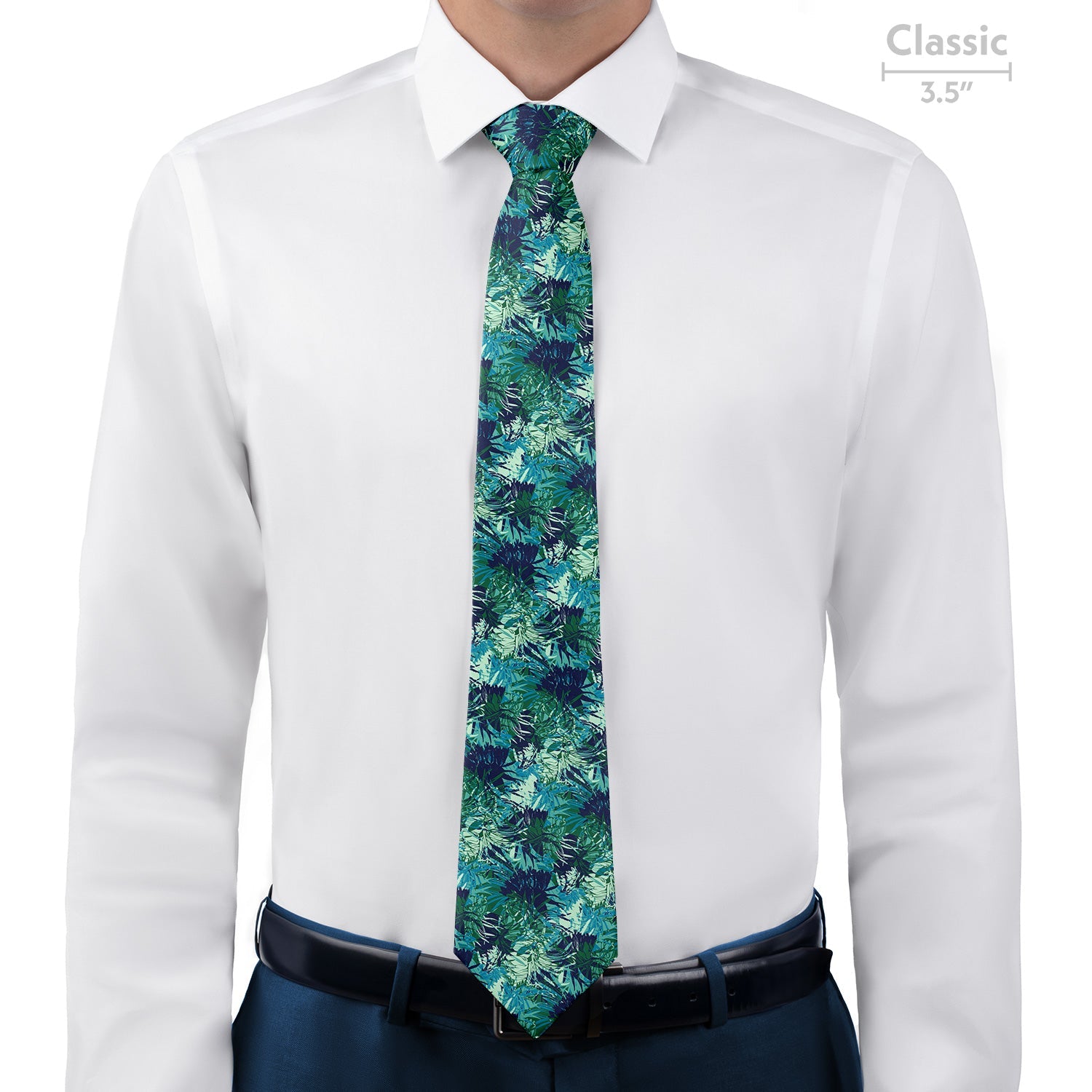 Tropics Floral Necktie - Classic - Knotty Tie Co.