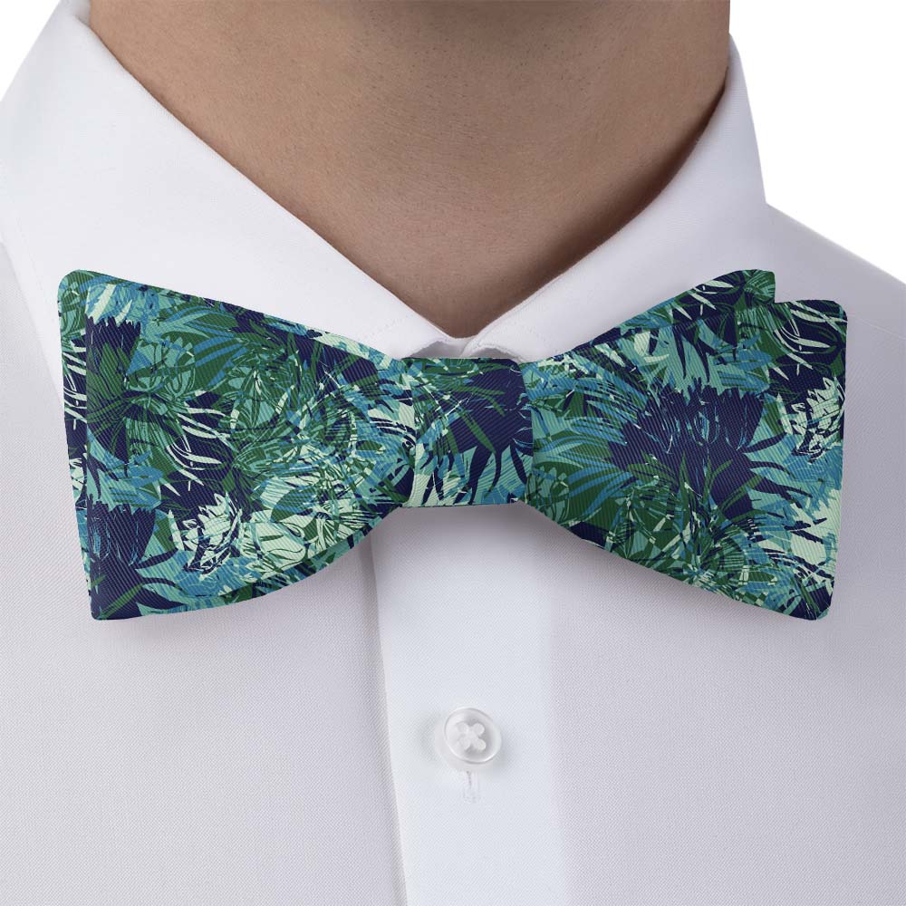 Tropics Floral Bow Tie - Bow Tie with Dress Shirt - Knotty Tie Co.
