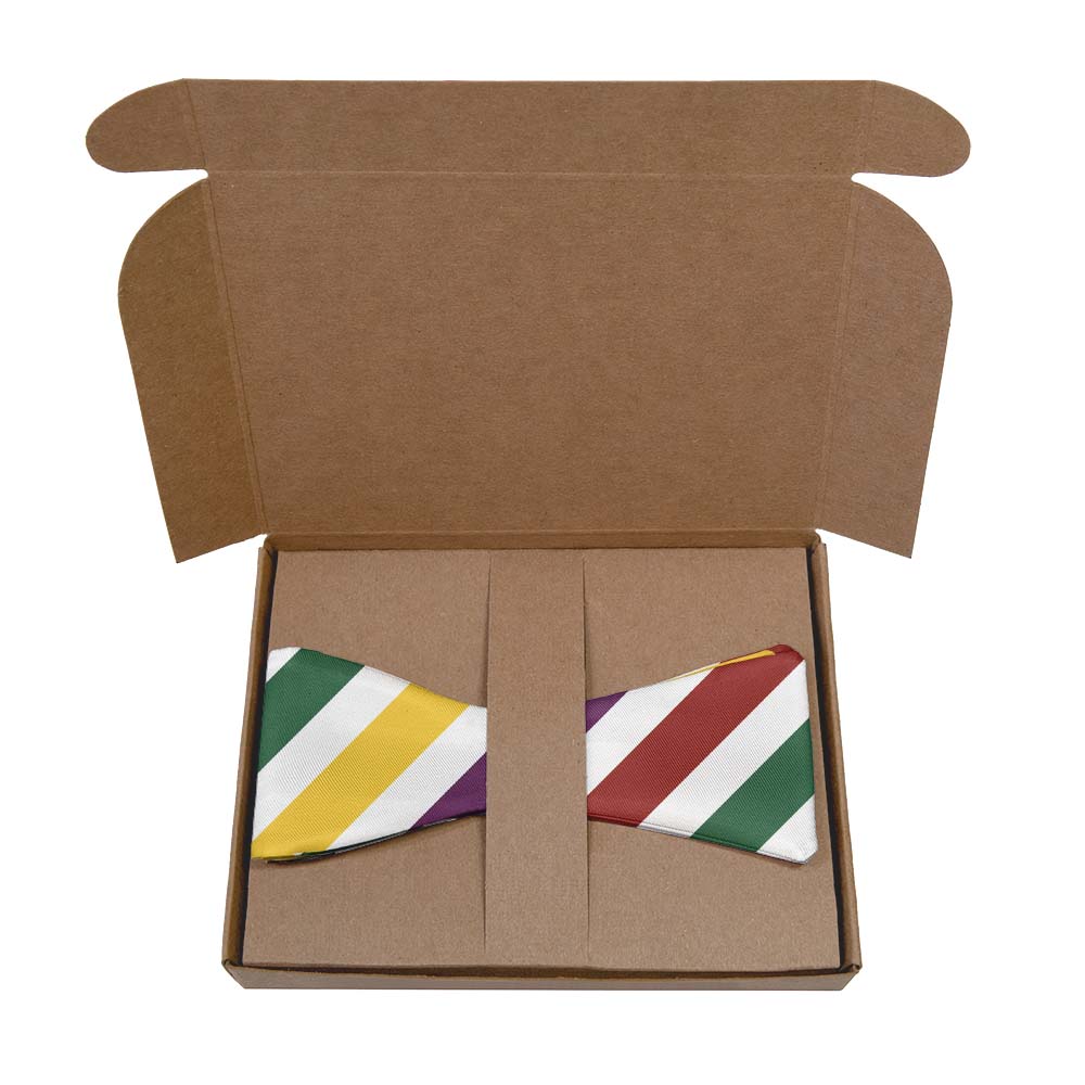 Tutti Frutti Bow Tie- Kraft Gift Box Packaging - Knotty Tie Co.