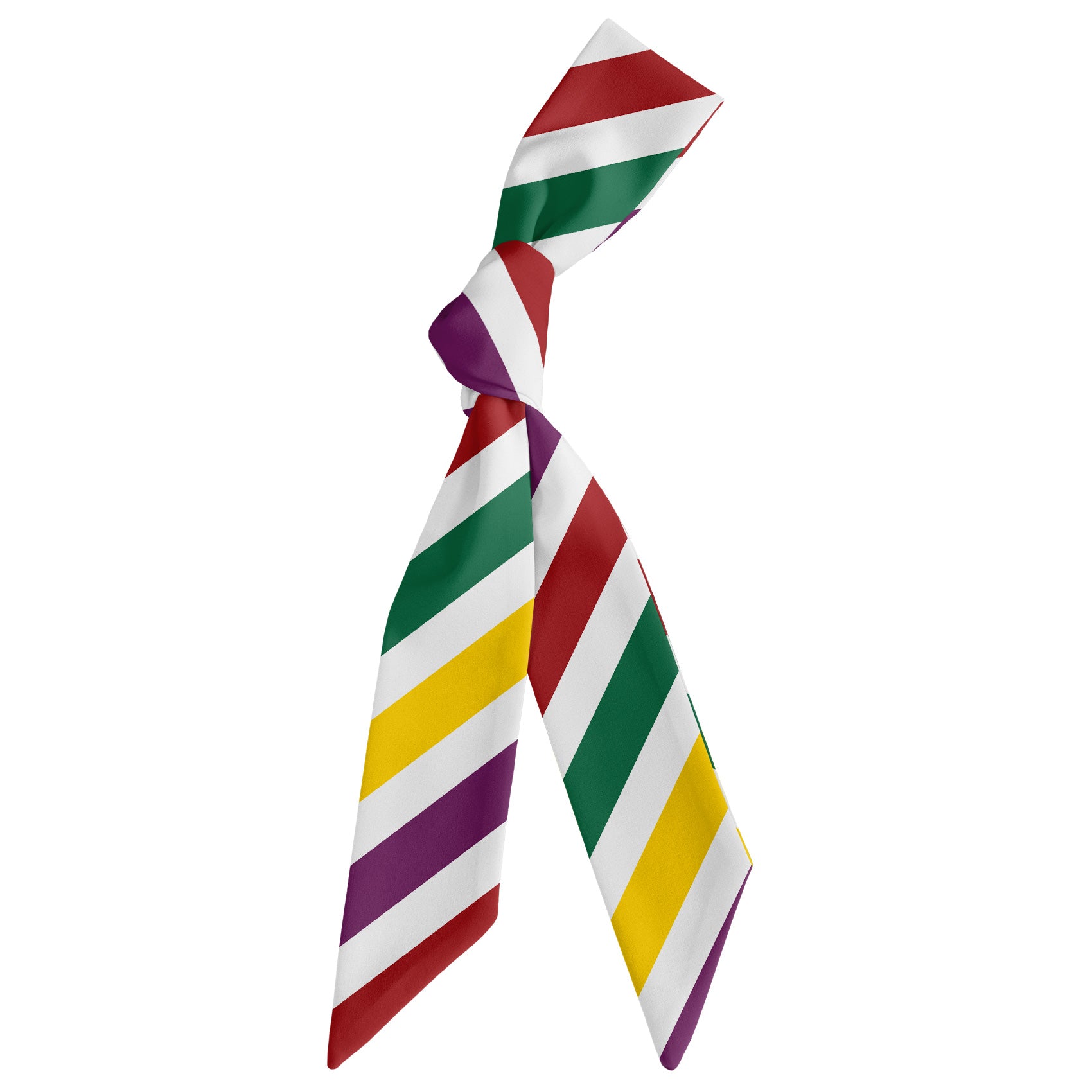 Tutti Frutti Hair Scarf - Scarf Tied Into Knot - Knotty Tie Co.