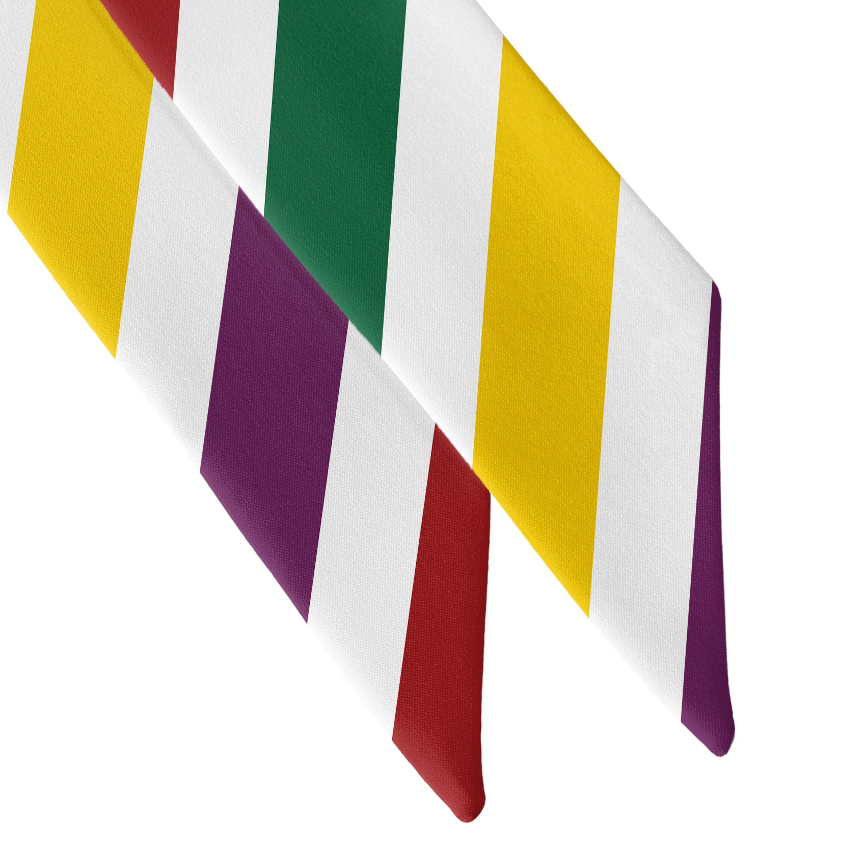 Tutti Frutti Hair Scarf - Scarf Tapered Ends - Knotty Tie Co.