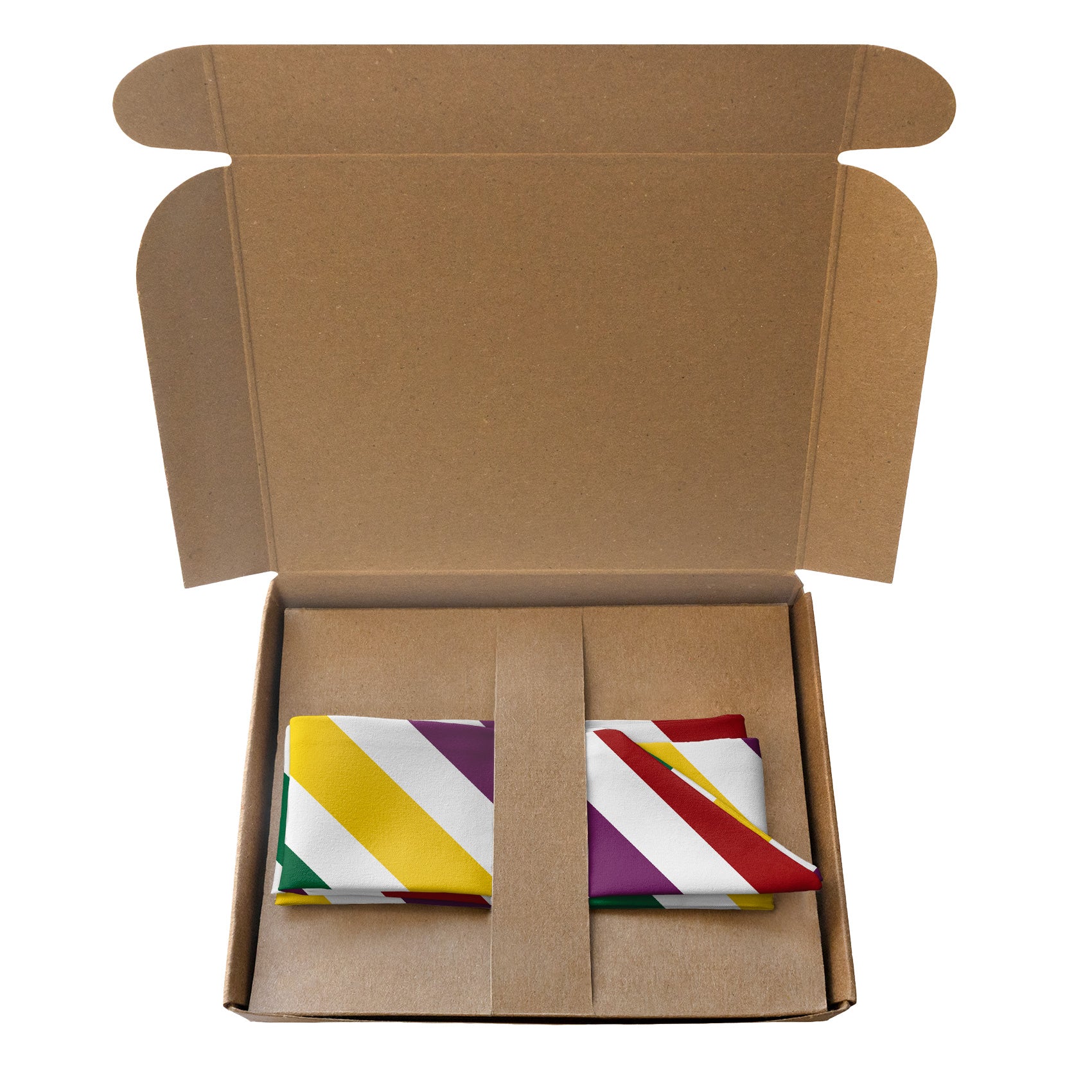 Tutti Frutti Hair Scarf - Packaging - Knotty Tie Co.