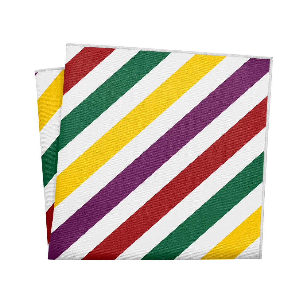 Tutti Frutti Pocket Square - 12" Square - Knotty Tie Co.