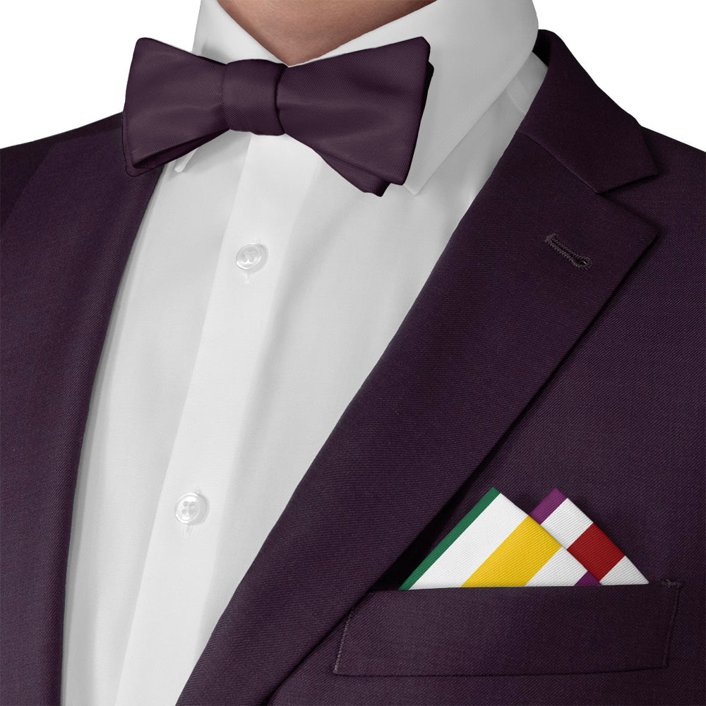 Tutti Frutti Pocket Square - Matching Bow Tie - Knotty Tie Co.