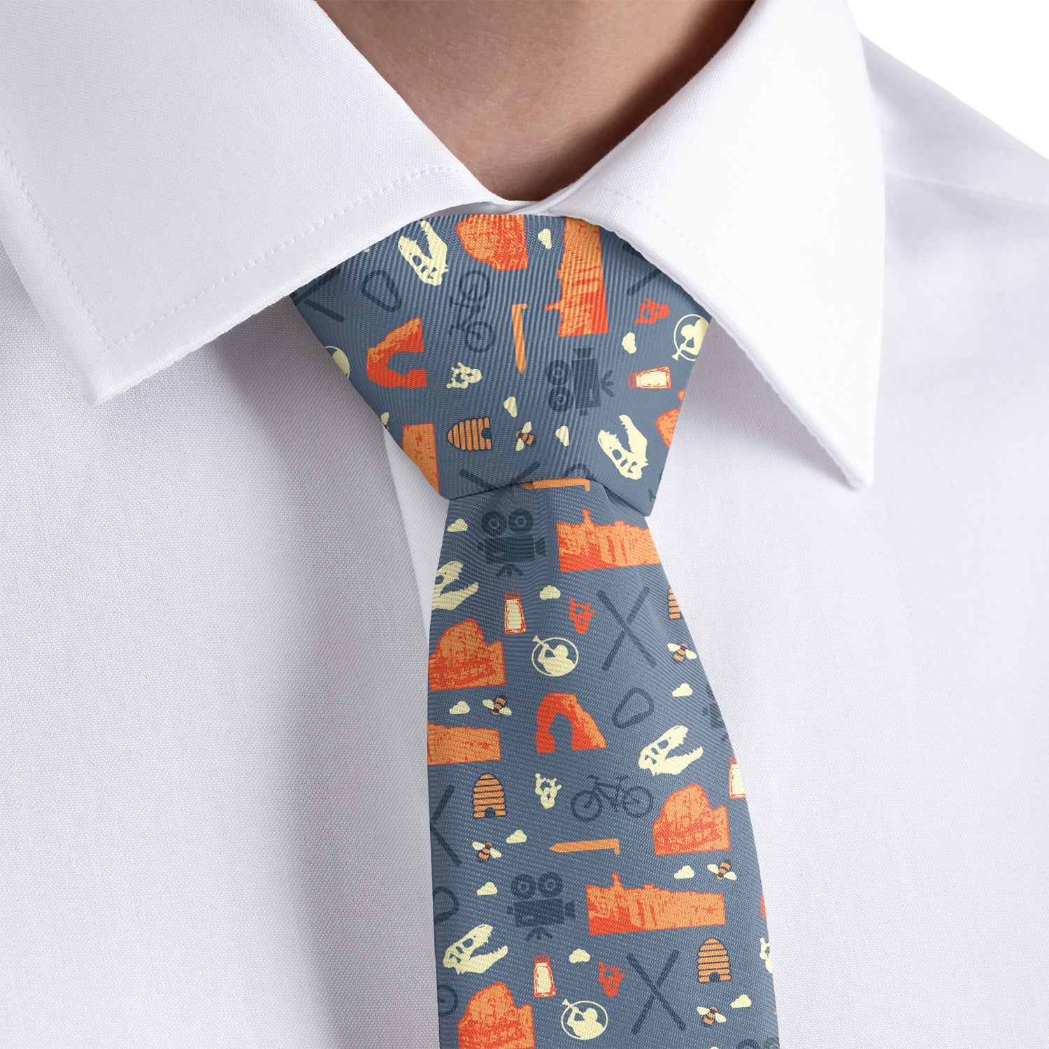 Utah State Heritage Necktie - Dress Shirt - Knotty Tie Co.