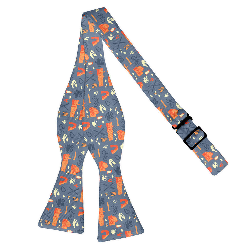 Utah State Heritage Bow Tie - Self Tie Flat - Knotty Tie Co.