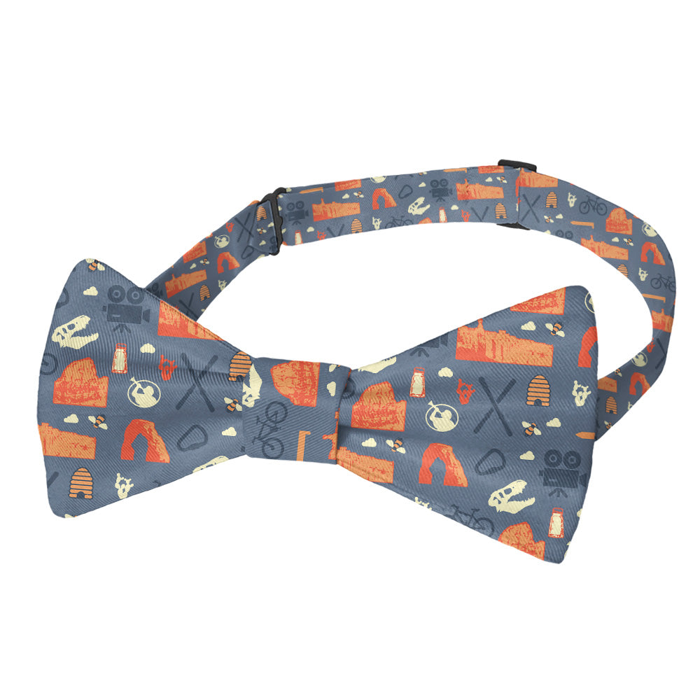 Utah State Heritage Bow Tie - Pre-Tied Bow Tie - Knotty Tie Co.