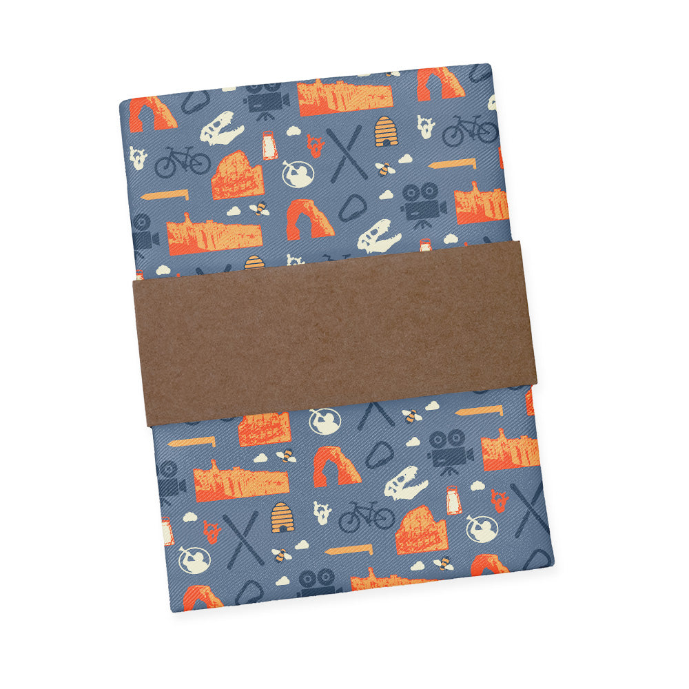 Utah State Heritage Pocket Square - Packaging - Knotty Tie Co.